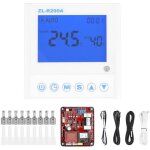 Sjlerst - tableau de commande de chauffage auxiliaire de pompe � chaleur avec panneau d'affichage, capteurs ...