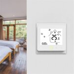 Sjlerst - thermostat intelligent wi - fi compatible alexa contrleur de temprature app control 5a, thermostat ...
