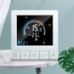 Sjlerst - thermostat numrique programmable avec scurit enfant, cran lcd thermostat pour chauffe - ...