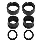 Lot de 2 kits de raccordement spx3200unkit pour pompe de piscine et spa compatibles avec hayward sp3200ee ...