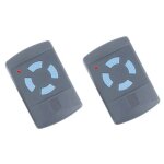 2pack tlcommande de garage sdre hsm4 868 mhz avec 4 boutons couleur bleue remplacer les metteurs hormann ...