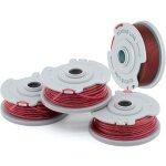 Lot de 4 bobines de fil de rechange 5306 - 20 pour coupe - bordures gardena 9844, 9845, 9824 ? ø 1, 6 ... Lot de 4 bobines de fil de rechange 5306 - 20 pour coupe - bordures gardena 9844, 9845, 9824 ? ø 1, 6 ...