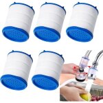 Lot de 5 cartouches filtrantes de rechange pour robinet - filtre  eau en coton pp - adoucisseur d'eau ...