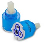 Sjqka - convient pour la cartouche en c�ramique rovogo 35mm pour robinet mitigeur de cuisine, robinet ...