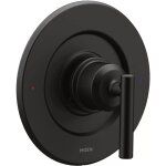 Ensemble de garniture de douche  poigne unique moen ut2901bl gibson m - core 3 - series, valve requise, ...