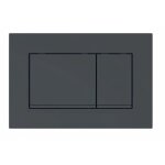 Sjqka - pour geberit sigma30 - plaque de commande sigma30, noir mat