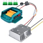 Sjqka - convient pour makita 18 v � 12 v dc r�gulateur buck adaptateur bl1860 / 15a 180w