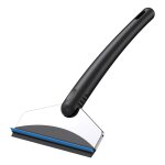 Petit grattoir, remover neige noire en acier inoxydable de glace pelle pare - brise defrost outil de ... Petit grattoir, remover neige noire en acier inoxydable de glace pelle pare - brise defrost outil de ...