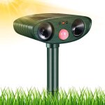 Sjqka - r�pulsif � ultrasons pour chats, r�pulsif solaire pour chats, adapt� aux jardins et aux cours ...