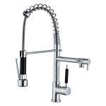 Sjqka - robinet cuisine, robinetterie  ressort mitigeur cuisine, pivotant  360, froid & chaud disponible, ...