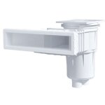 Skimmer glass pour piscines en b�ton meurtri�re large 600 mm. em0180sc