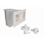 Piscineo - skimmer grande meurtrire + buse de refoulement pour piscine hors