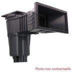 Skimmer pour piscine b�ton et liner 17, 5l anthracite - pr 234xan