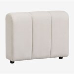 Sklum - accoudoir gauche pour canap� modulaire en tissu boucl� eliot