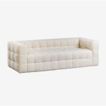 Sklum - canap 3 places en peau de mouton harriet