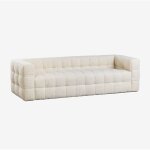 Sklum - canap 4 places en peau de mouton harriet
