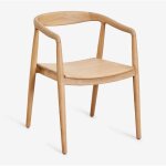 Sklum - chaise de jardin en teck rokan