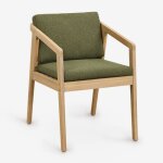 Sklum - chaise de salle  manger en bois d'acacia kaela