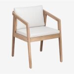 Sklum - chaise de salle  manger en bois d'acacia kaela