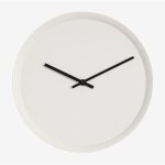 Sklum - horloge murale en m�tal sirdal blanc