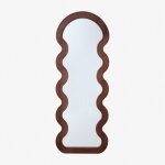 Sklum - miroir mural 60x160 cm en bois de pin landoi