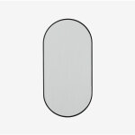 Sklum ? miroir mural ovale en aluminium 35x70 cm ? verre flott� 3 mm ? installation facile ? pour entr�e ...