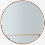 Sklum - miroir mural rond en bois (Ø80 cm) benat Sklum - miroir mural rond en bois (Ø80 cm) benat