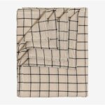 Sklum - nappe 140x240 cm en coton bitow beige lin