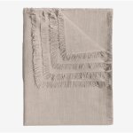 Sklum - nappe en coton nedeliya 140x240 cm gris sable