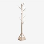Sklum - porte - manteau sur pied en bois de teck aimar