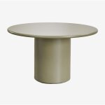 Table à manger ronde en mdf rodeo sklum vert sauge Ø130 cm Table à manger ronde en mdf rodeo sklum vert sauge Ø130 cm