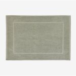 Sklum - tapis de bain 50x80 cm en coton danel vert laurier