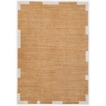 Sklum - tapis en jute et coton febe 230x160 cm