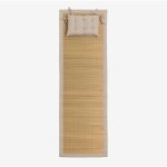 Sklum - tapis de plage avec coussin neila tapioca beige Sklum - tapis de plage avec coussin neila tapioca beige