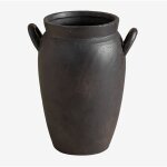 Vase en c�ramique lizete sklum noir