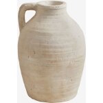 Sklum - vase dcoratif en terre cuite (28 cm) dariam blanc de pierre