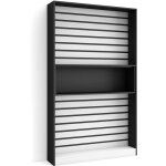 Skraut home - Étagère bibliothèque, Étagère de rangement, 110x186x25cm, salon salle à manger bureau, ... Skraut home - Étagère bibliothèque, Étagère de rangement, 110x186x25cm, salon salle à manger bureau, ...