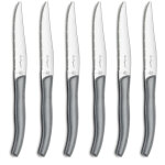 Sky - coffret 6 couteaux steak gris