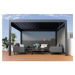 Simpo lifestyle - skypergs pergola lite avec lumière led et feuille d'aluminium individuelle, manivelle ... Simpo lifestyle - skypergs pergola lite avec lumière led et feuille d'aluminium individuelle, manivelle ...