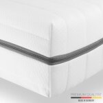 Sleepneo - matelas 90x190 avec 7 zones de sommeil, matelas orthopdique h2 h3 en mousse froide de 18cm ...