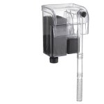 Slim filtre ext�rieur aquarium, filtre ajustable � 3 niveaux pour aquarium jusqu'� 20 l, 250 lph, 3w