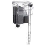 Slim filtre ext�rieur aquarium, filtre ajustable � 3 niveaux pour aquarium jusqu'� 20 l, 250 lph, 3w