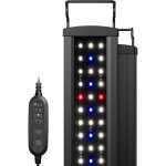 Slimled rampe led aquarium avec la fonction minuterie, clairage rglables  spectre complet pour plantes ...