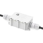 Smart life interrupteur 1 16 a t�l�commande wi - fi, contr�le vocal, ip67, bo�te de jonction �tanche ...