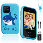 Smartphone factice pour enfants, jouet pour filles de 3 � 4 ans, appareil photo avec carte sd de 32 go. ...