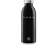 Smeg - bouteille isotherme inox 18 / 8 noire 0, 5l