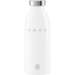Smeg - bouteille isotherme inox 18 / 18 blanche 0, 5l