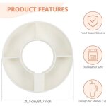 Snackschale de tasse de silicone snackschale, compatible avec la coupe stanley � 1, 2 l r�utilisables ...