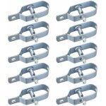 Snq - 10 pi�ces tendeur grillage, tendeur de cl�ture, tendeurs � fil barbel�, kit de connecteurs tendeur ...