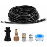10m tuyau débouche canalisation pour kärcher, kit de nettoyage du tuyau de vidange du nettoyeur haute ... 10m tuyau débouche canalisation pour kärcher, kit de nettoyage du tuyau de vidange du nettoyeur haute ...